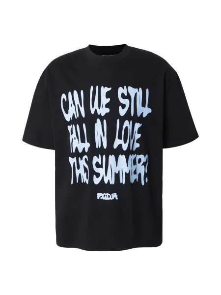 Pegador Tricou Elgin albastru deschis negru