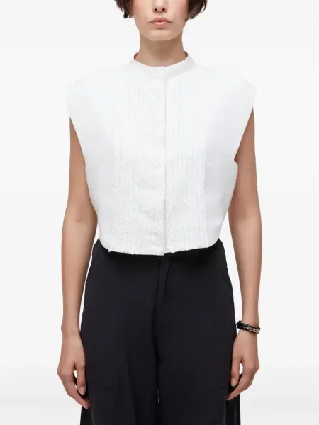 Bluză Osklen fără mâneci alb