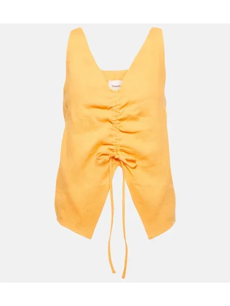 Top Nanushka de in portocaliu