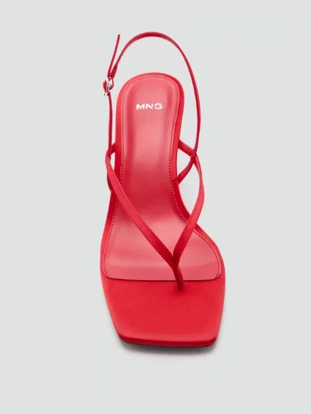 Босоніжки MANGO червоний