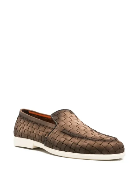 Pantofi loafer Santoni maro