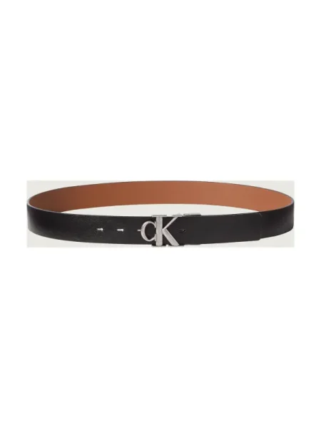 Calvin Klein din piele cu două fețe negru