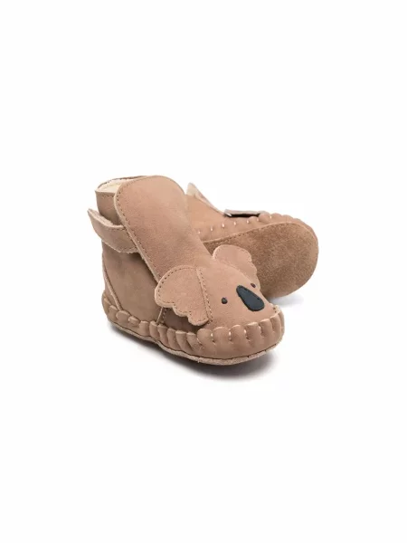 Buty do kostki dziecięce Donsje brązowe