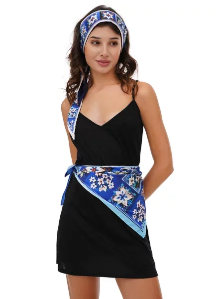 Шелковый галстук Myscarf желтый