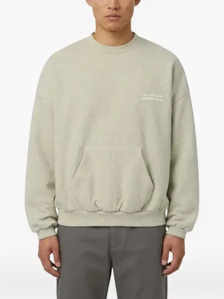 Raštuotas megztinis Fear Of God Essentials apvaliu kaklu