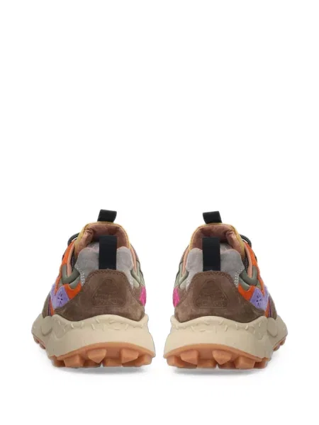 Sneakerși Flower Mountain cu model floral verde