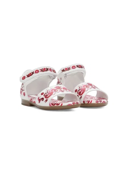 Sandały dziecięce Dolce And Gabbana białe