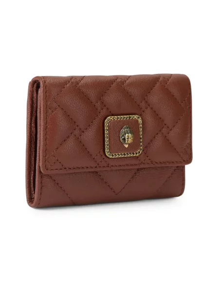 Kurt Geiger London etui na karty skórzane PIMLICO brązowy