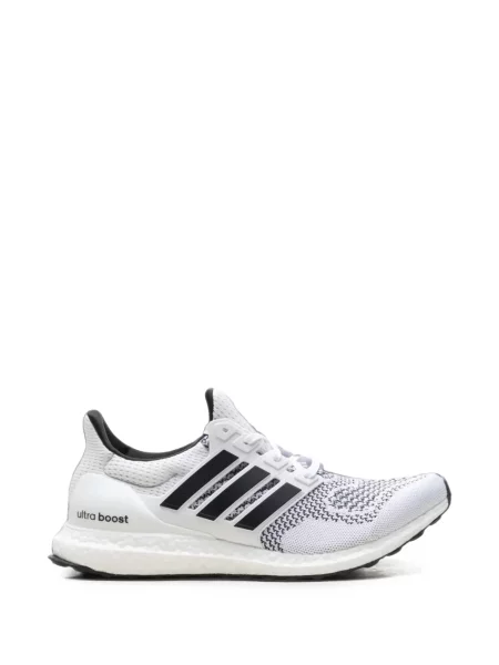 Vestă Adidas alergare cu dungi tricotate albastru