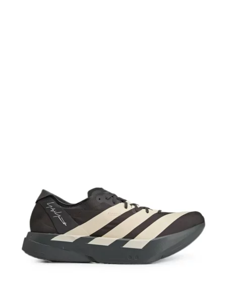 Tricou Adidas alergare din material terry cu imprimeu geometric alb