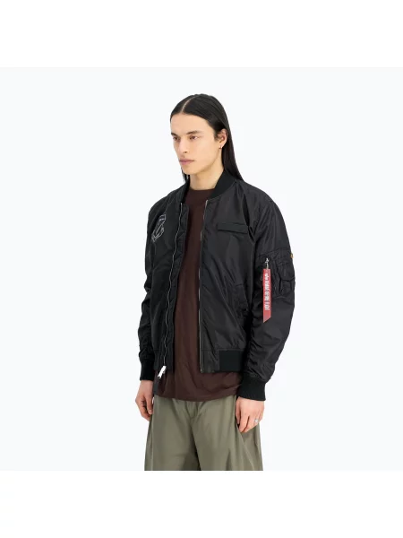Kurtka Alpha Industries TT Flying Tigers black czarna