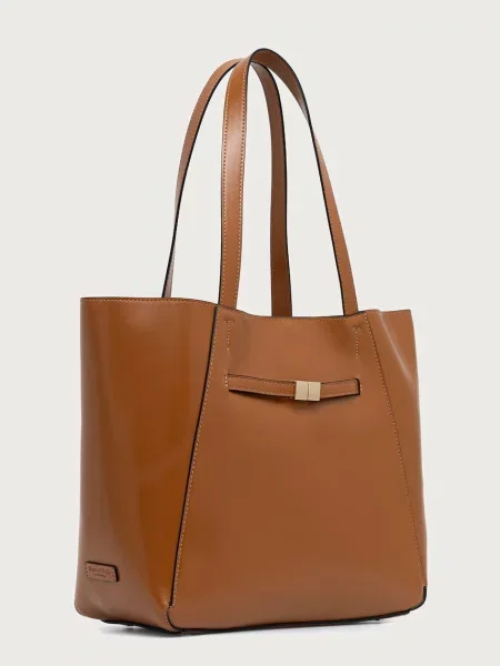 Geantă shopper Marc O'polo din piele maro