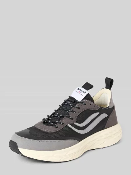 Sneakersy z wyhaftowanym logo model Hike' Genesis czarne