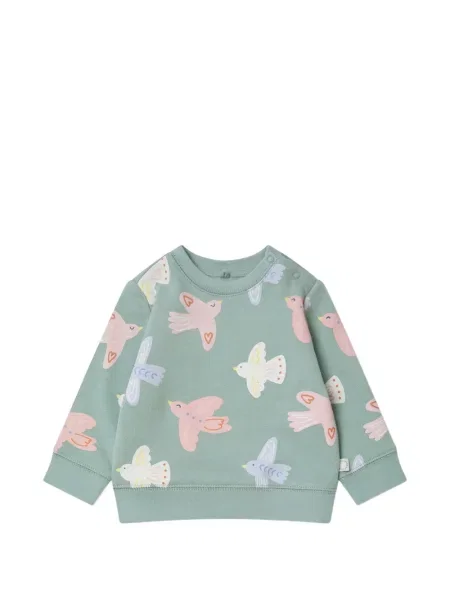 Bluza dziecięca Stella Mccartney zielona