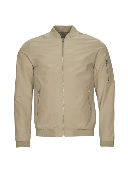 JACK & JONES Prechodná bunda Rush tmelová