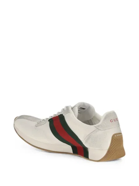 Sneakerși Gucci cu dungi alb
