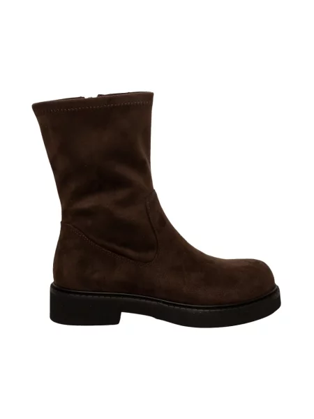 Buty do kostki Jeannot zamszowe brązowe