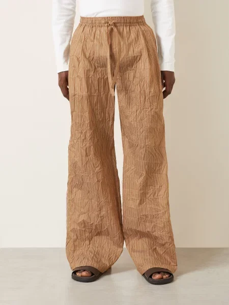 Dolce & Gabbana Spodnie O Regularnym Kroju beige beżowe