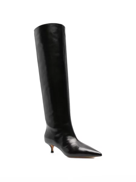 Botine Le Monde Beryl din piele negru