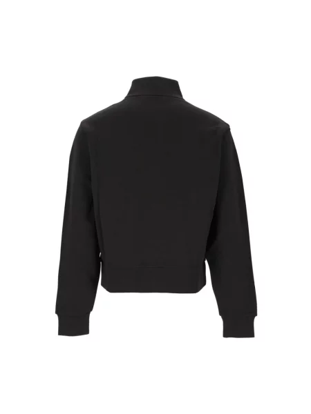 Bluza rozpinana Moncler z logo czarna