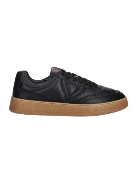 Sneakersy Guess skórzane czarne