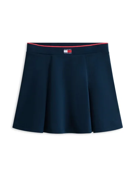 Tommy Jeans Fustă bleumarin / pepene roșu