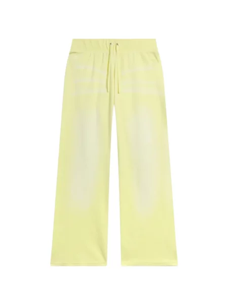 Pantaloni Juicy Couture alergare galben