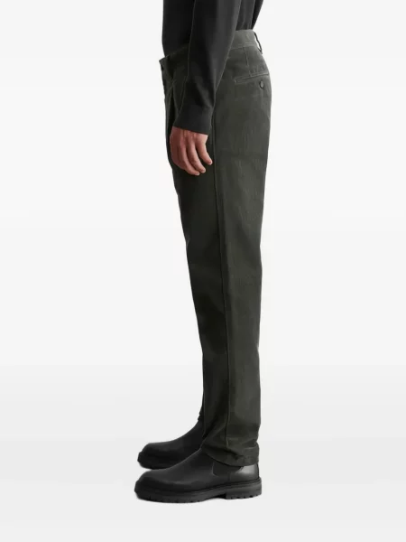 Pantaloni Marc O'polo de catifea cord plisate gri