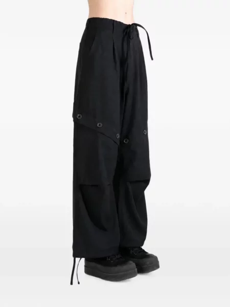 Pantaloni Y-3 cu cordon negru
