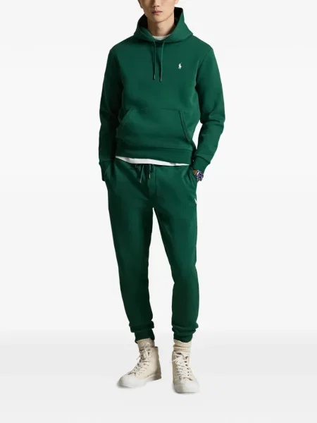Frotir prugasta polo majica Polo Ralph Lauren s vezom plava