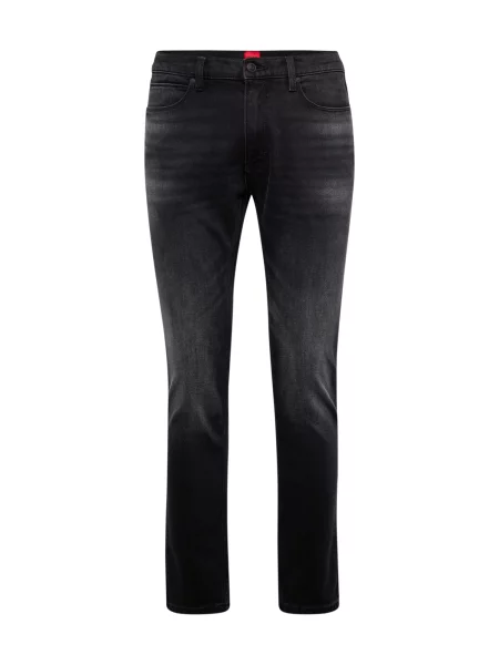 HUGO Jeans denim negru