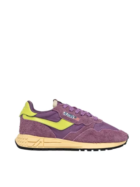 Sneakersy Autry skórzane fioletowe