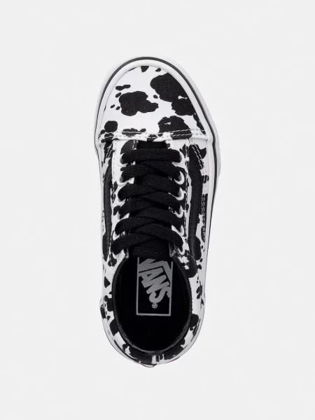 Vans Old Skool ниски кецове за деца бяло