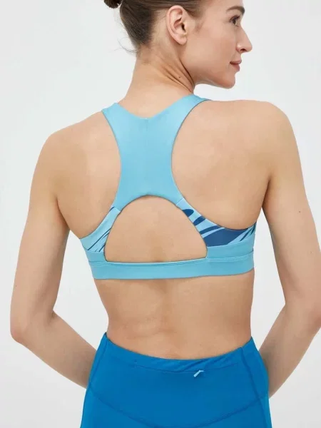 Sportovní podprsenka Mizuno Alpha Graphic růžová
