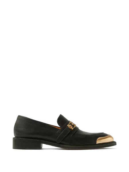Pantofi loafer Versace din piele negru