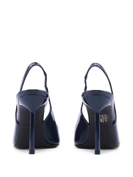Iš natūralios odos bateliai Le Silla slingback mėlyna