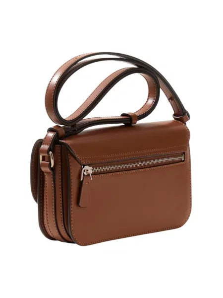 Guess torebka z imitacji skóry JANIE brązowa