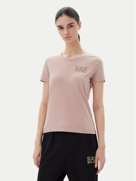Emporio Armani Marškinėliai rožinė