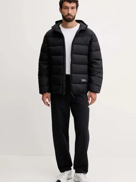 Спортивні штани Hummel однотонні чорний