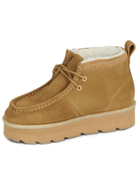 Členková obuv Clarks MeareWalla Mid hnedá