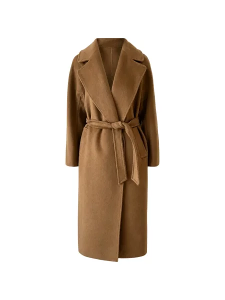 Cu centură palton Weekend Max Mara maro