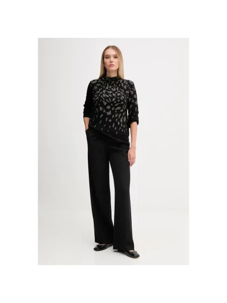 Sweter Joseph Ribkoff z nadrukiem czarny