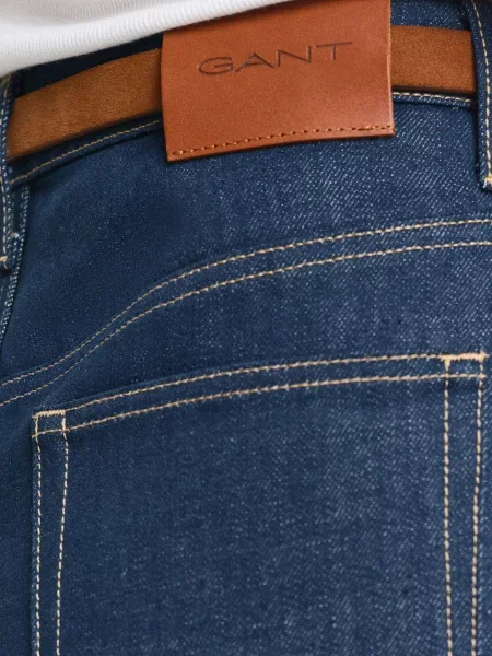 Джинсова спідниця Gant синя