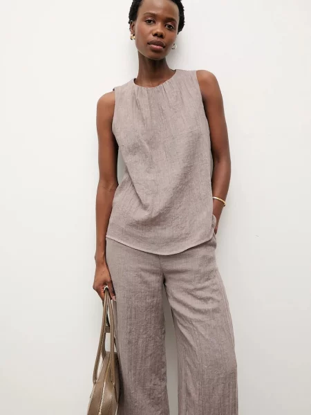 Bluză Answear.lab de in maro