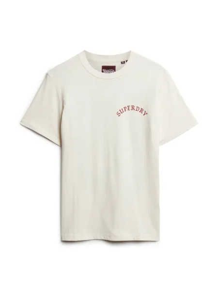 Superdry Majica zelena / oranžna / rdeča bela