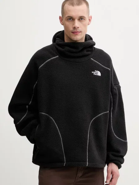 Kapa The North Face iz flisa črna