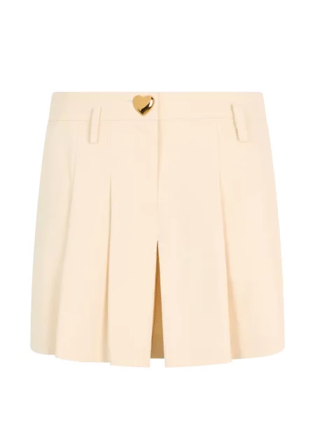 Pantaloni scurți Moschino cu motiv cu inimi
