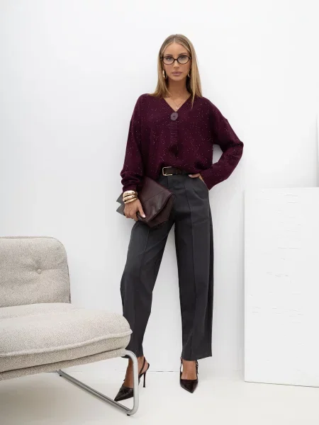 Kardigan Italy Moda crna