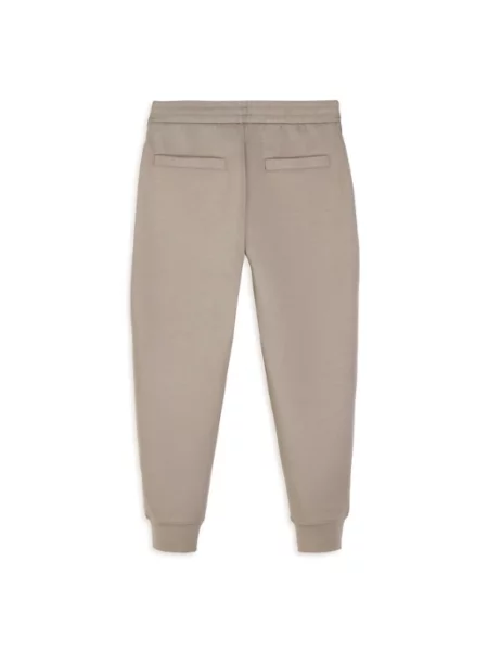 Haftowane joggery Emporio Armani beżowe