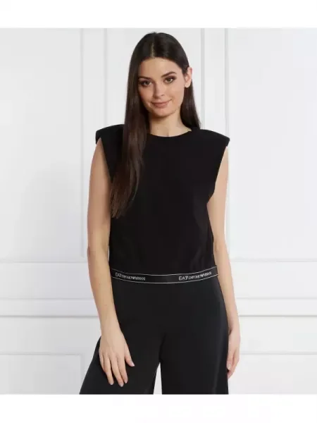Emporio Armani Póló Regular Fit fekete
